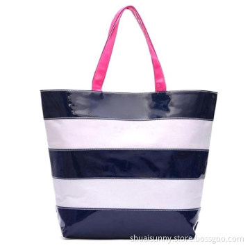 Waterproof PVC Beach Bags (KM-BHB0062) Women Fashion Hand Bags